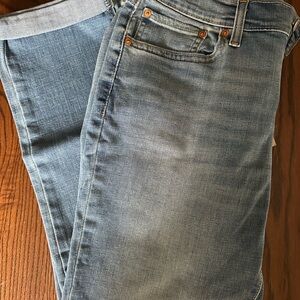 Levi's Light Blue Straight Leg Women's Jeans